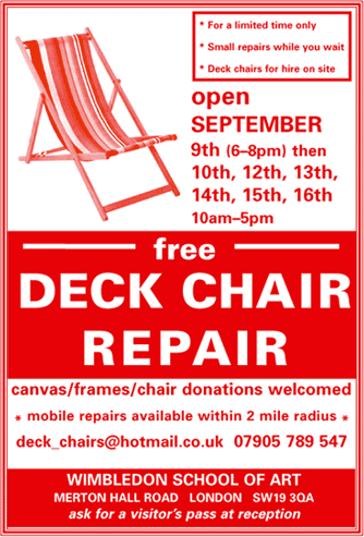 Deck Chair Repair Service